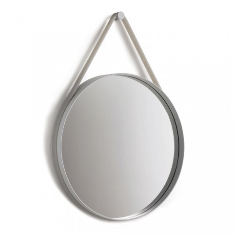 HAY_Strap_Mirror_Grey