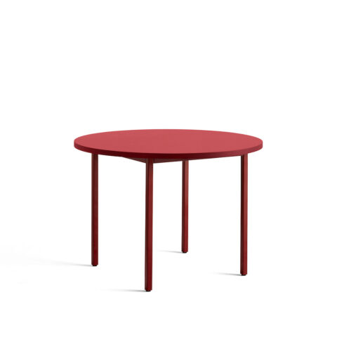 HAY_TwoColour_Table_Dia105_red_maroon